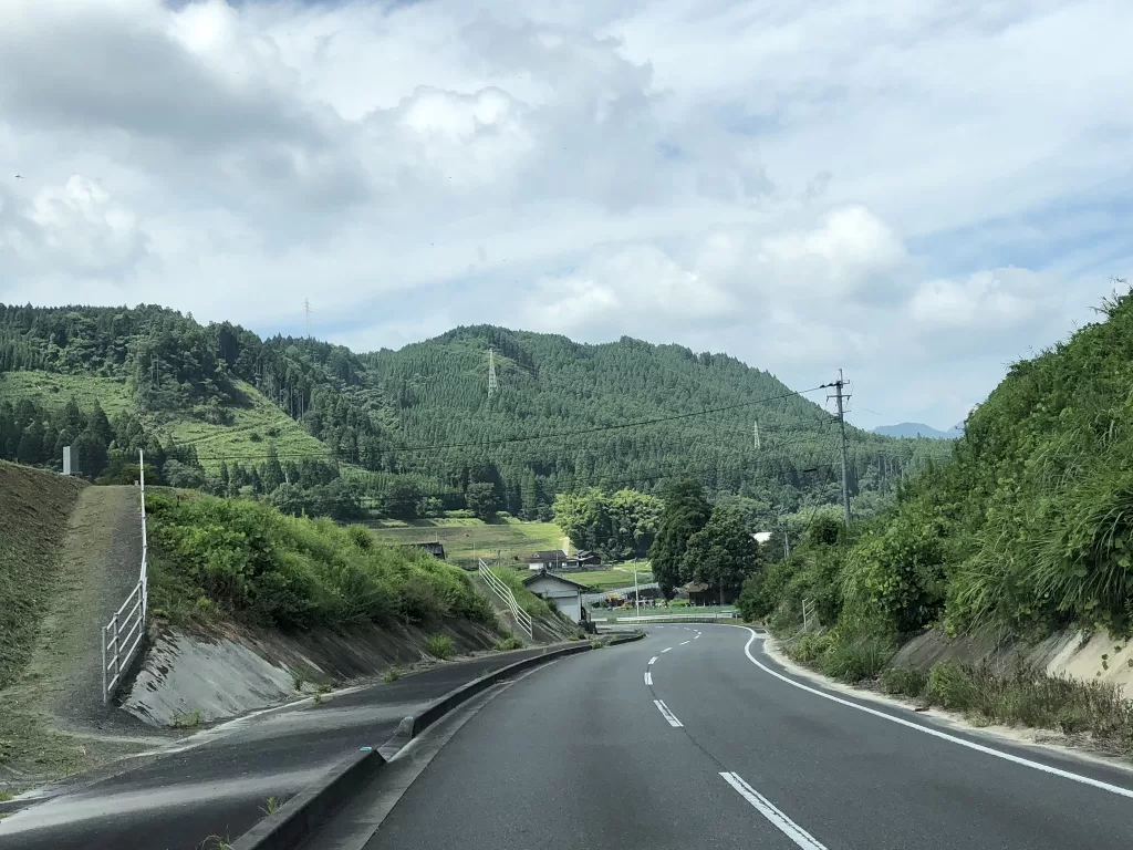 Kyushu country road