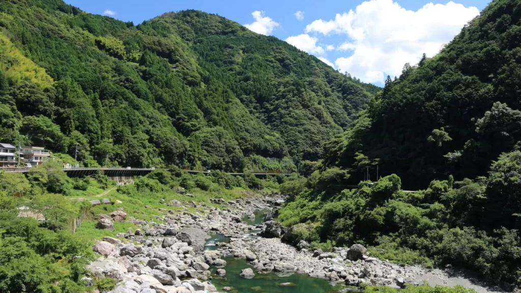 Nakatsu Valley Shikoku Japan