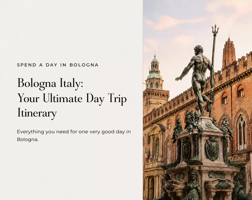 Bologna 1 day itinerary